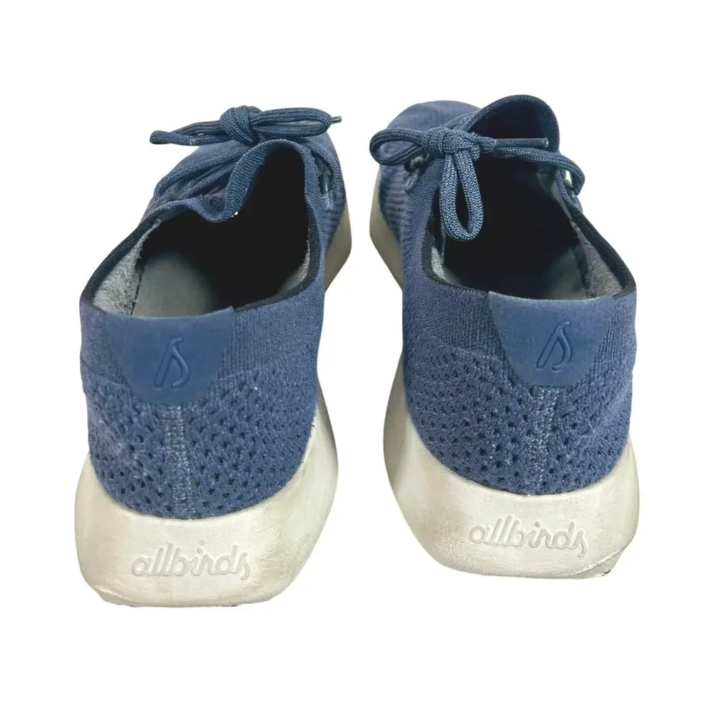 Allbirds TR Tree Runners Comfort Running Shoes Sneaker Blue Mens Size 13.5